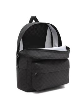 Mochila Unisex Vans Old Skool Check Negra