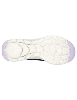 Zapatilla Mujer Skechers Flex Appeal 4.0 Marino