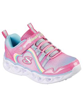 Zapatilla Niña Skechers Heart Light Multicolor