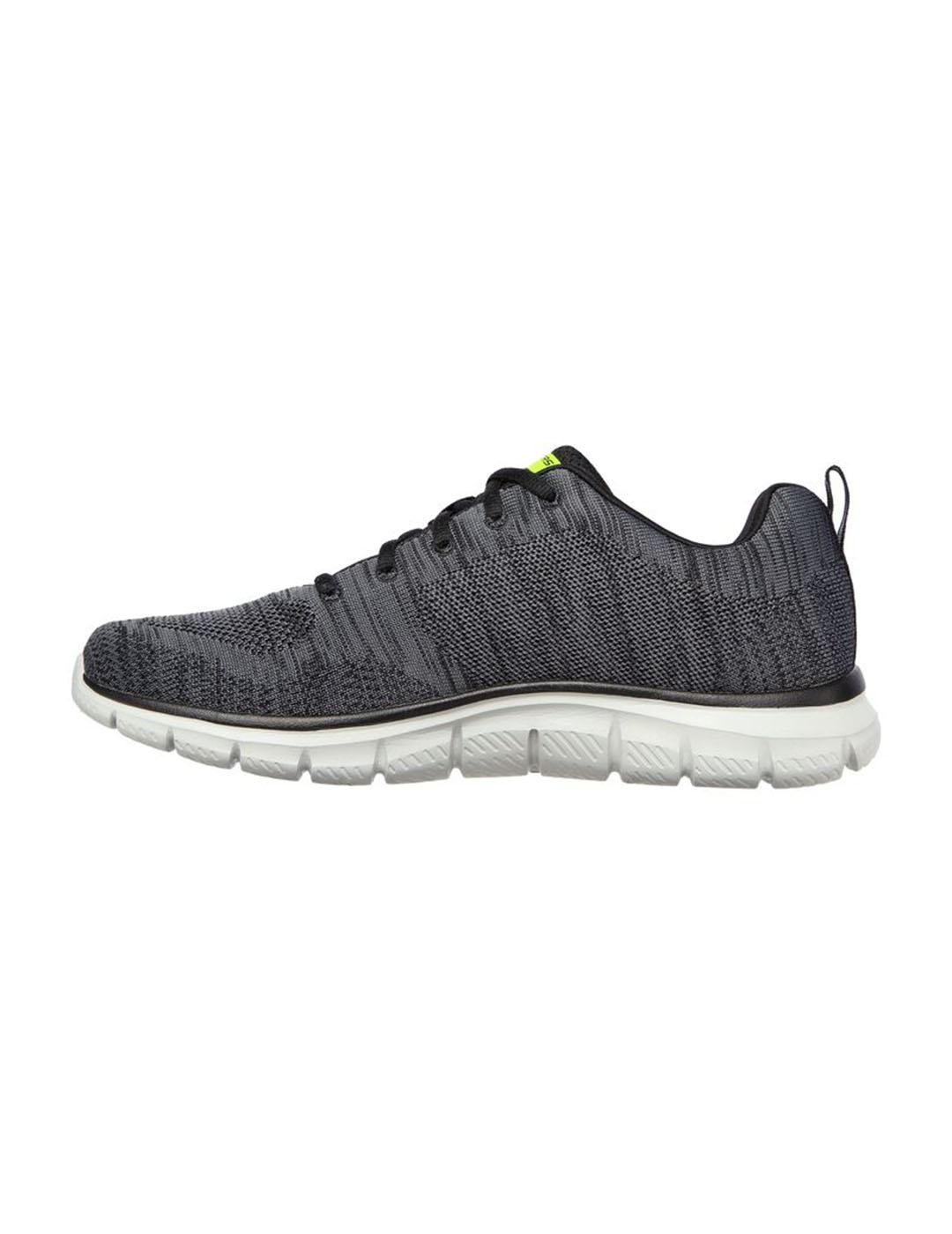 Zapatilla Hombre Skechers Track-Fro Gris/Verde