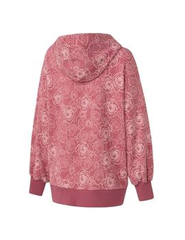 Sudadera Mujer Puma AOP Rosa