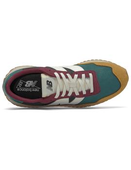 Zapatilla Hombre New Balance 237 Granate Verde Mos