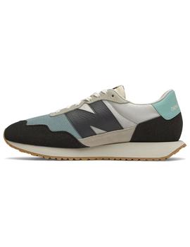 Zapatilla Hombre New Balance 237 Blanca Azul Negra