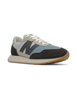 Zapatilla Hombre New Balance 237 Blanca Azul Negra