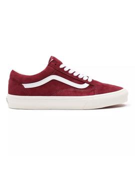 Zapatilla Unisex Vans Old Skool Suede Granate