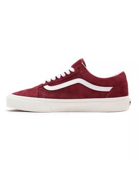 Zapatilla Unisex Vans Old Skool Suede Granate