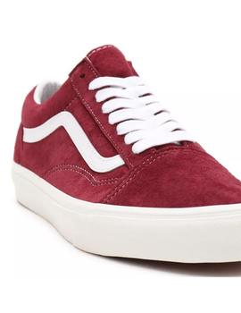 Zapatilla Unisex Vans Old Skool Suede Granate