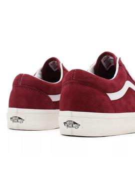 Zapatilla Unisex Vans Old Skool Suede Granate