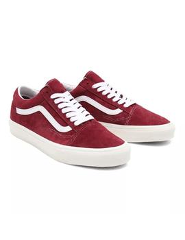 Zapatilla Unisex Vans Old Skool Suede Granate