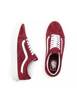 Zapatilla Unisex Vans Old Skool Suede Granate