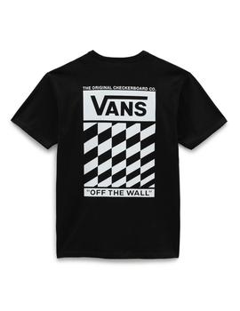 Camiseta Hombre Vans Off The Wall Negra