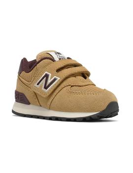 Zapatilla Baby New Balance 574 Marrón