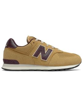 Zapatilla Unisex New Balance 574 Marrón