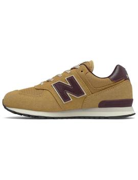 Zapatilla Unisex New Balance 574 Marrón