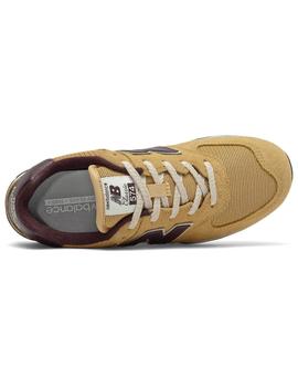 Zapatilla Unisex New Balance 574 Marrón