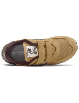 Zapatilla Nino New Balance 574 Marron