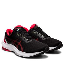 Zapatilla Hombre Asics Gel-Pulse13 Negro/Rojo