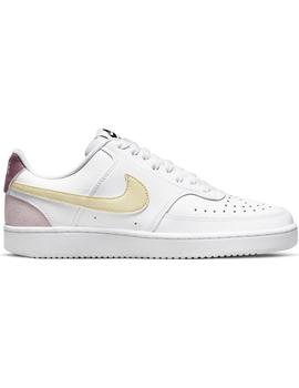 Zapatilla Niña Nike Court Vision Low Blanco