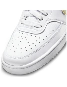 Zapatilla Niña Nike Court Vision Low Blanco