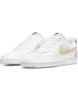 Zapatilla Niña Nike Court Vision Low Blanco