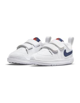 Zapatilla Unisex Nike Pico 5 Blanco/Marino