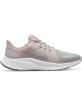 Zapàtilla Mujer Nike Quest 4 Gris Rosa