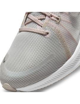 Zapàtilla Mujer Nike Quest 4 Gris Rosa