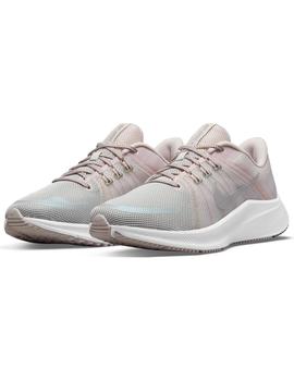 Zapàtilla Mujer Nike Quest 4 Gris Rosa