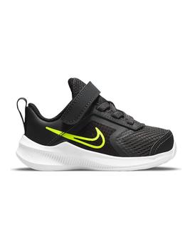 Zapatilla Unisex Nike Downshifter 11 Negro/Fluor