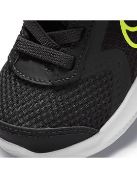 Zapatilla Unisex Nike Downshifter 11 Negro/Fluor