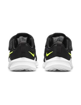 Zapatilla Unisex Nike Downshifter 11 Negro/Fluor