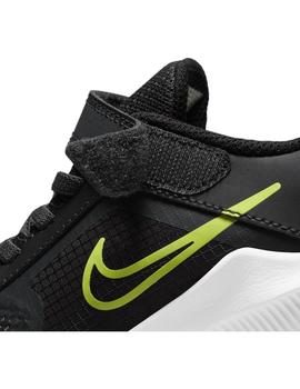 Zapatilla Unisex Nike Downshifter 11 Negro/Fluor