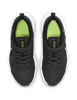 Zapatilla Unisex Nike Downshifter 11 Negro/Fluor