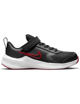 Zapatilla Unisex Nike Downshifter 11 Negro/Rojo