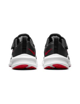 Zapatilla Unisex Nike Downshifter 11 Negro/Rojo