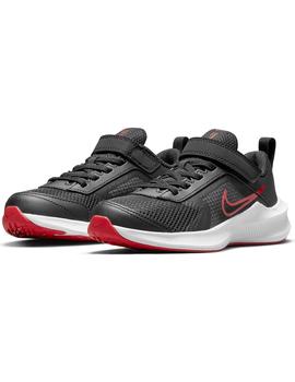 Zapatilla Unisex Nike Downshifter 11 Negro/Rojo