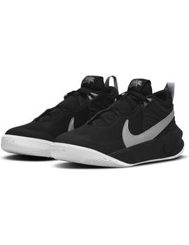 Zapatilla Niño Nike Team Hustel Negra