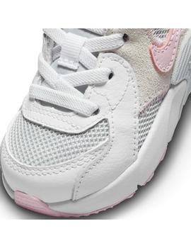 Zapatilla Niño Nike air Max Excee Gris Blanca Rosa