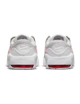 Zapatilla Niño Nike air Max Excee Gris Blanca Rosa