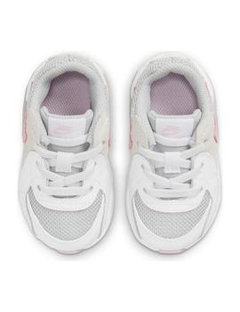 Zapatilla Niño Nike air Max Excee Gris Blanca Rosa