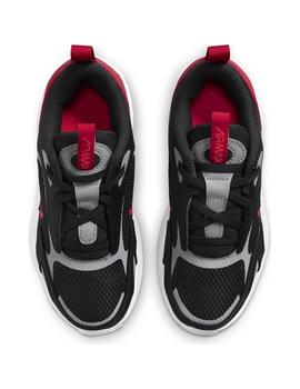 Zapatilla Niño Nike Air Max Bolt Negra Roja