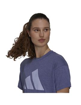 Camiseta Mujer adidas Win Lila