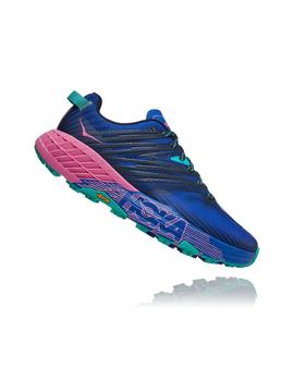 Zapatilla Mujer Hoka Speedgoat 4 Azul Rosa