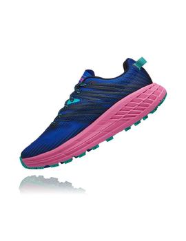 Zapatilla Mujer Hoka Speedgoat 4 Azul Rosa