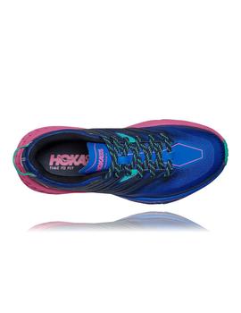 Zapatilla Mujer Hoka Speedgoat 4 Azul Rosa