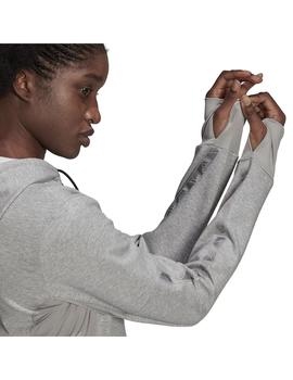 Sudadera Mujer adidas Training Gris