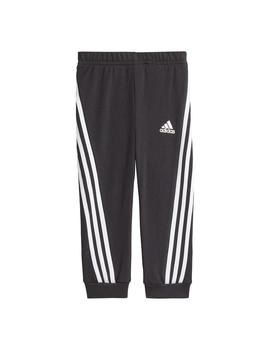 Conjunto Baby adidas Bos Logo Gris/Negro