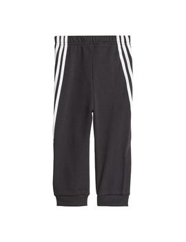 Conjunto Baby adidas Bos Logo Gris/Negro