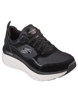 Zapatilla Mujer Skechers D'Lux Walke Negro