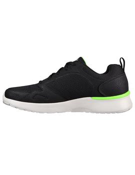 Zapatilla Hombre Skechers Skech-Air Negro/Verde